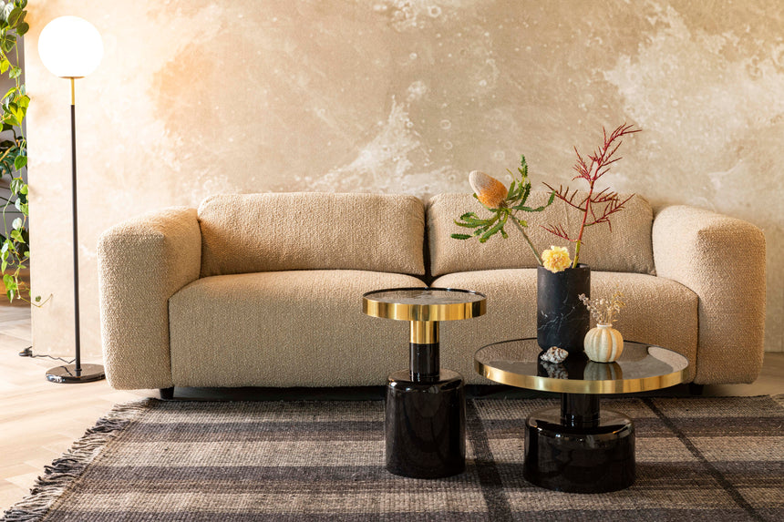 Glam fém lerakóasztal