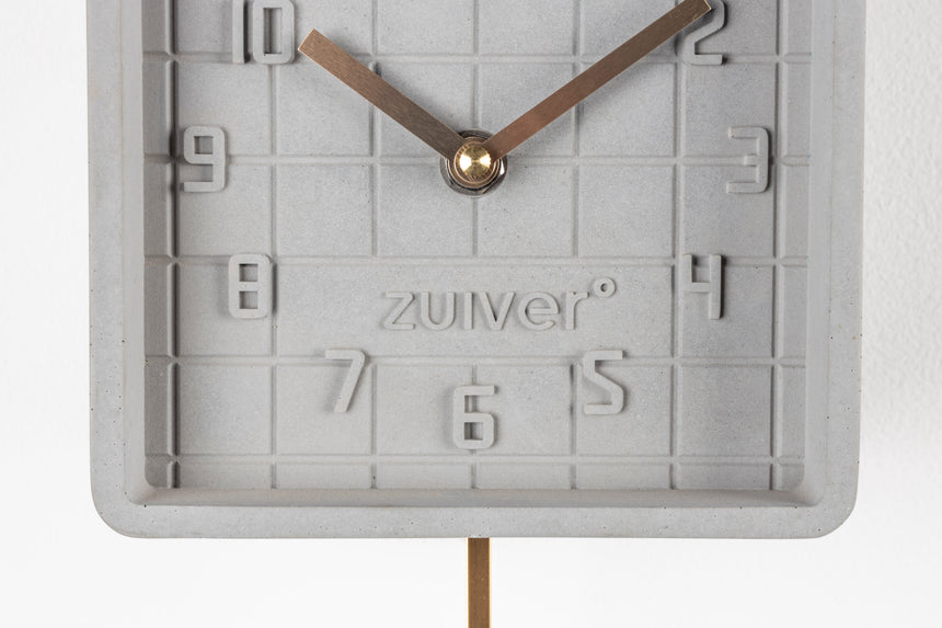 Lori concrete wall clock
