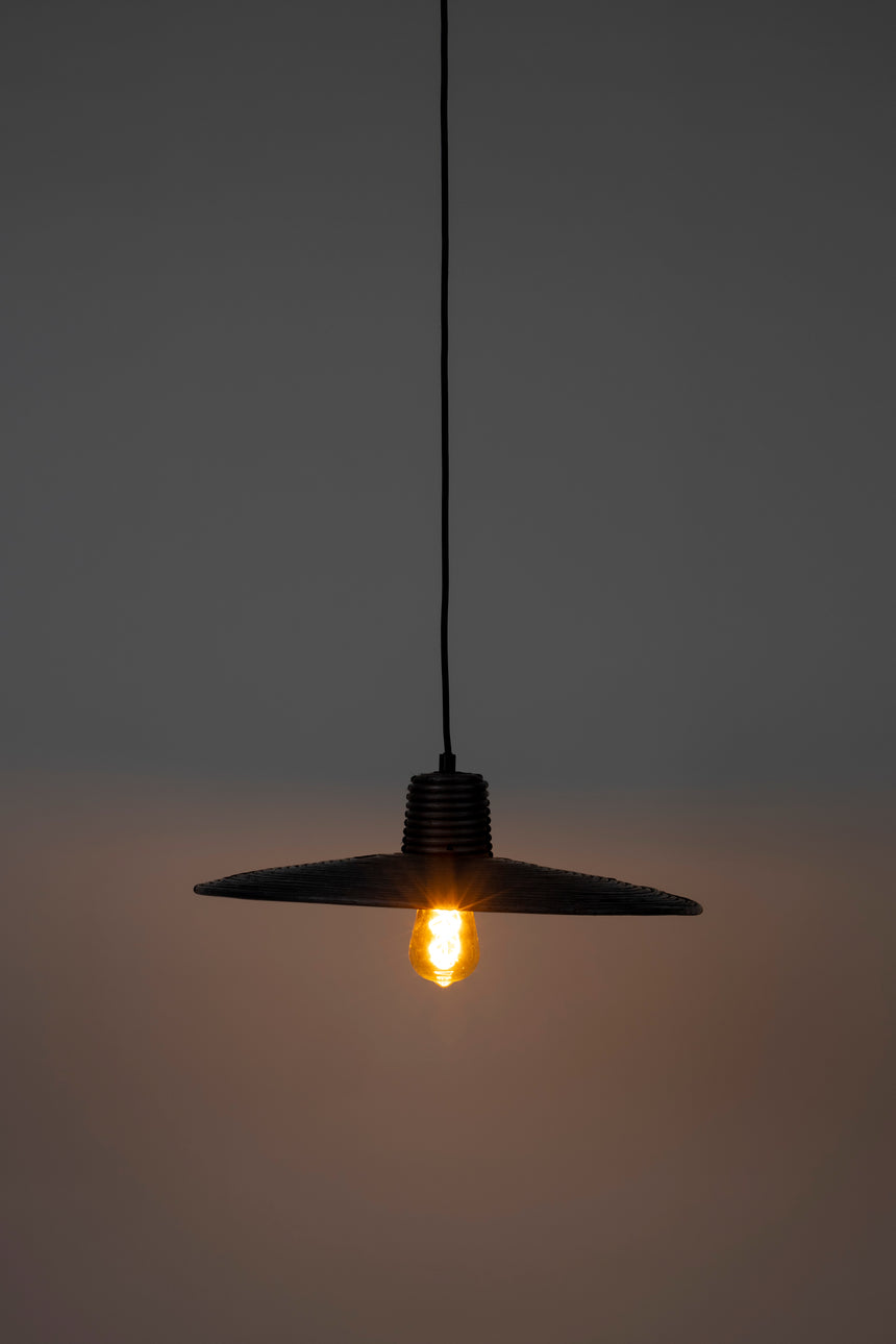 Balance rattan pendant lamp medium