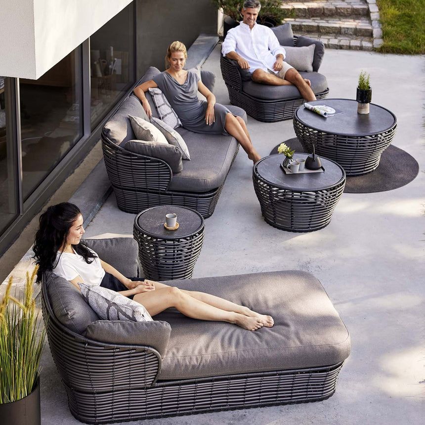 Basket 2 személyes szövet kerti kanapé