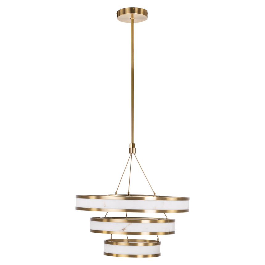 Cealora csillár – Alabástrom hatású függeszték szabályozható fényerővel