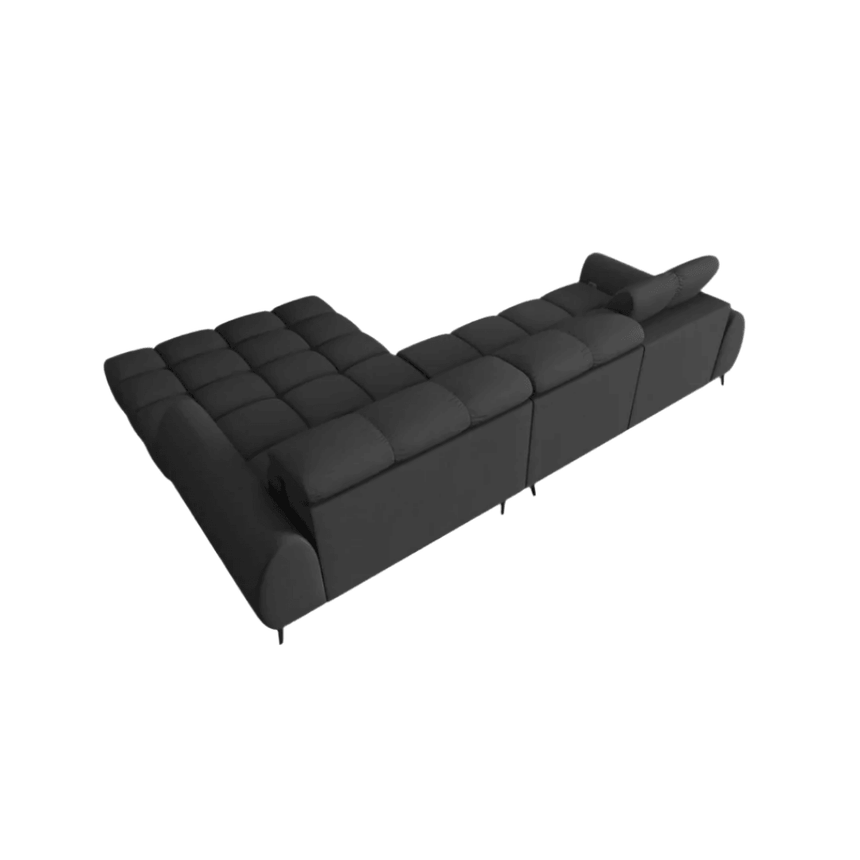 Alyse right-hand fabric corner sofa