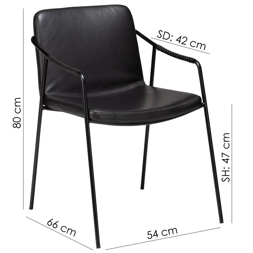 Boto textilbőr szék