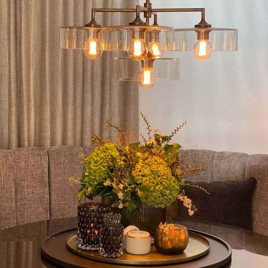 Glow M5 üveg függőlámpa