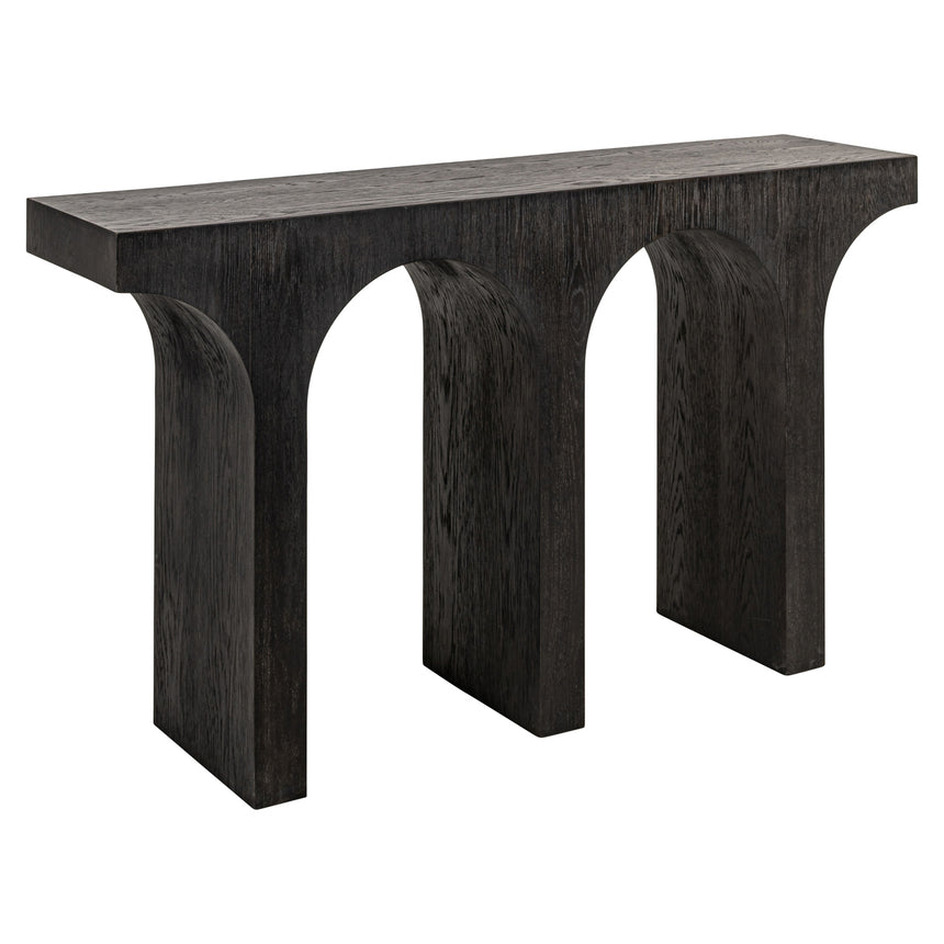 Les Arcs marble console table