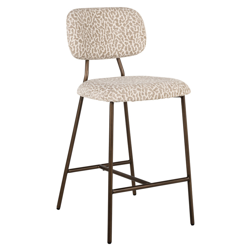 Bolton fabric bar stool