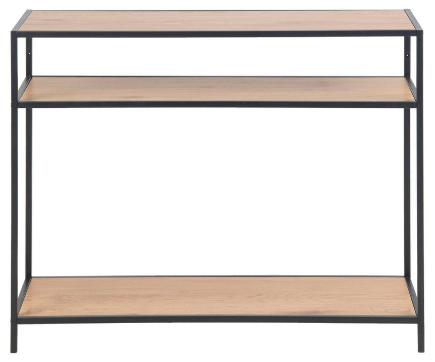 Seaford wooden console table 100x79