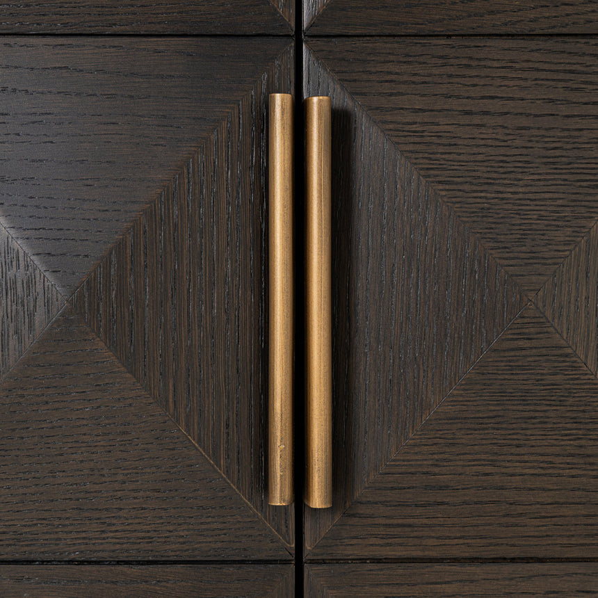 Claremont 4 ajtós polcos fa kabinet