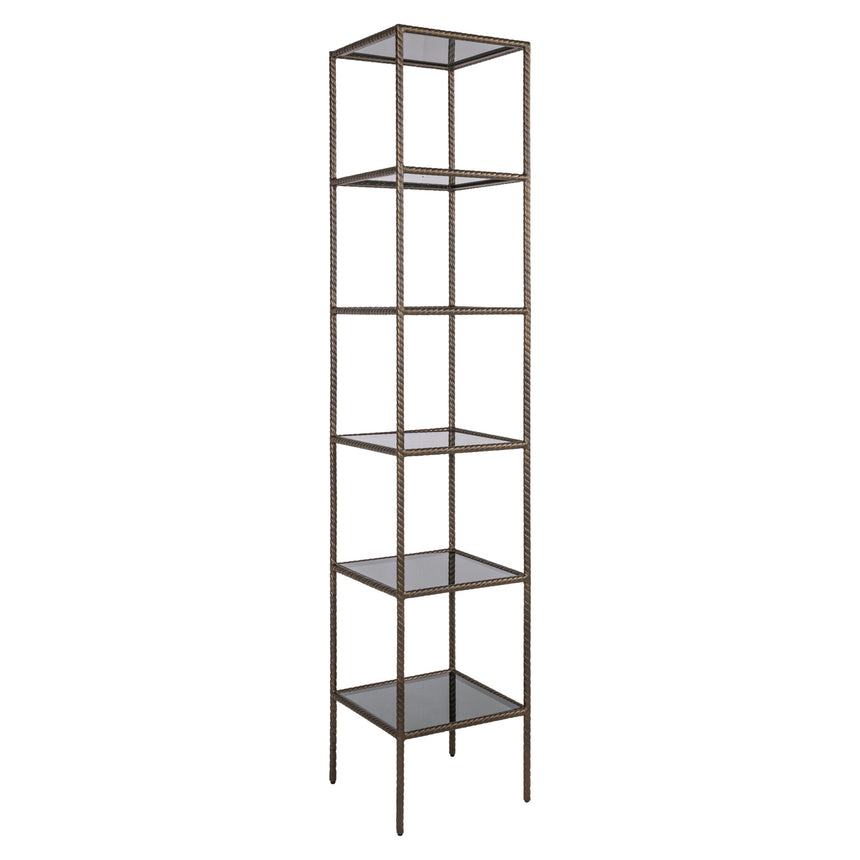 Sheridon magasszekrény – Arany fény és praktikus tárolás