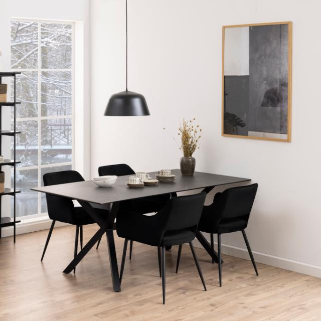 Ranja bársony szék