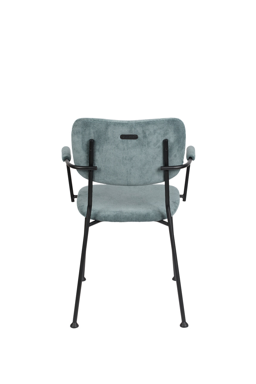 Benson kordbársony karfás szék