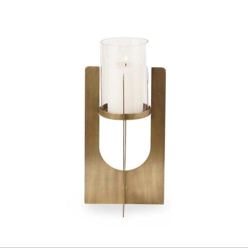 Dyara glass candle holder Ø22