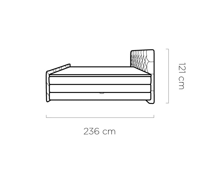 Elio boxspring ágy