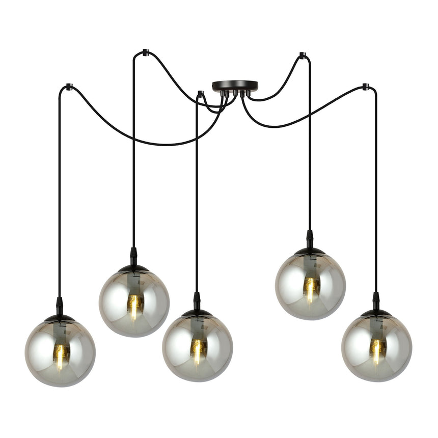 Gigi 5 BL üveg függőlámpa