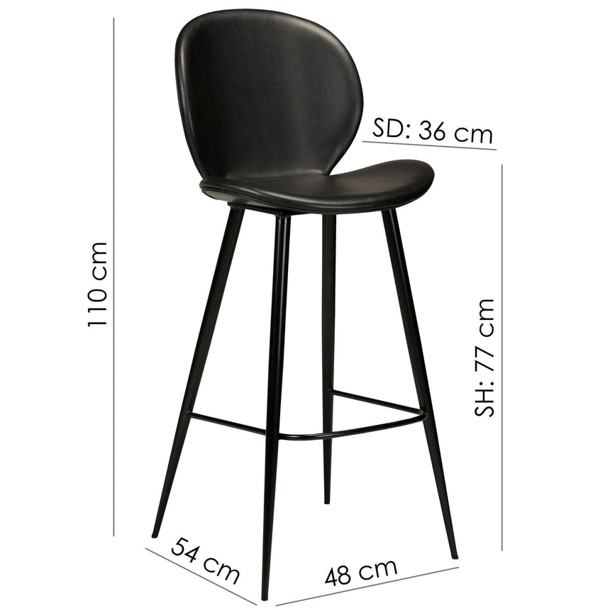 Cloud textilbőr bárszék-11