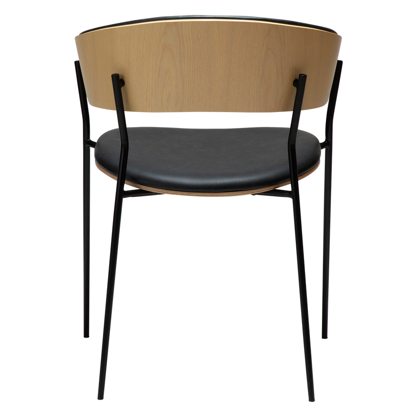 Crib textilbőr szék