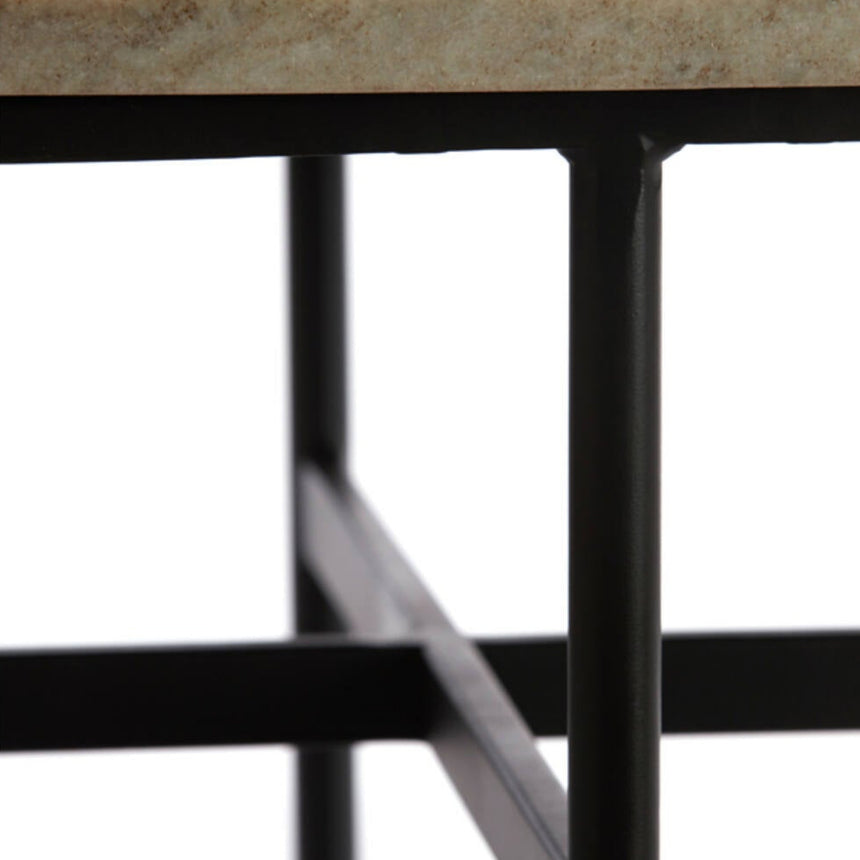 Loes márvány dohányzóasztal