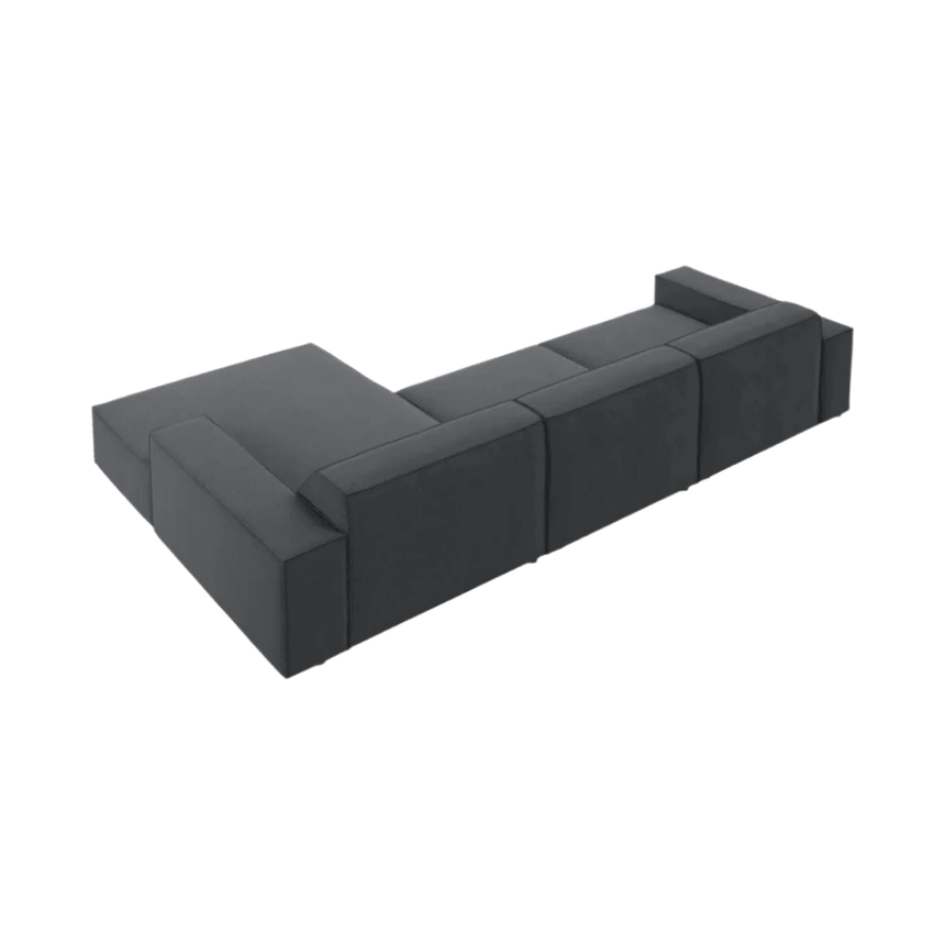 Jodie2 jobbos szövet sarokkanapé 284x166