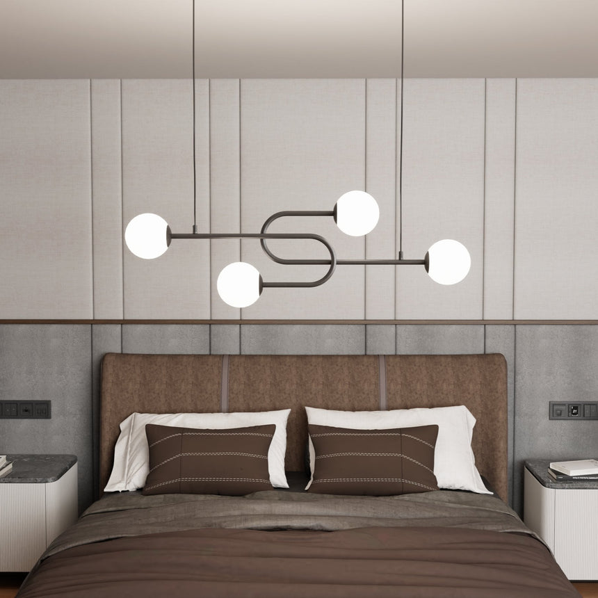 Atria 4 BL fém függőlámpa