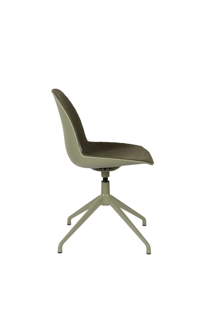 Albert Kuip bouclé swivel chair