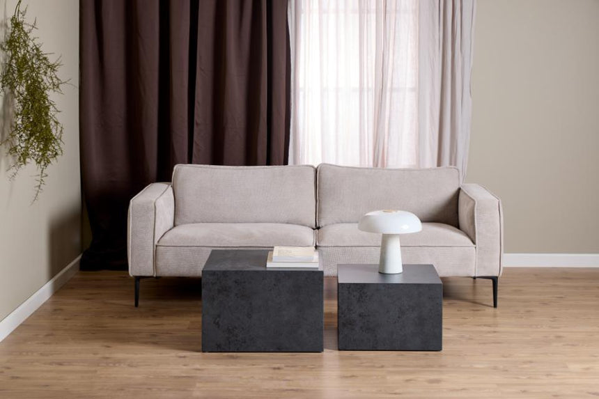 Dice wooden coffee table set 58x58