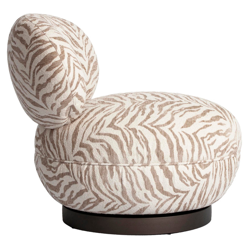 Jace lounge fotel – Texturált kárpittal és forgófunkcióval