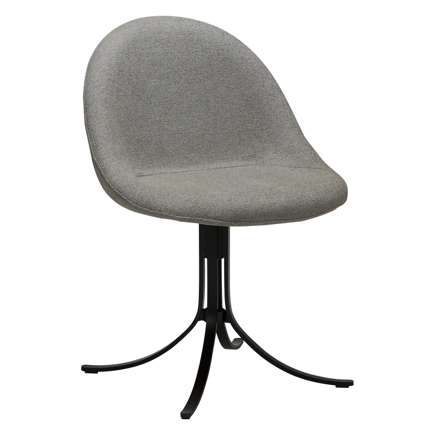 Dolo bouclé swivel chair