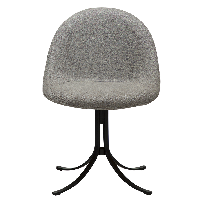 Dolo bouclé swivel chair
