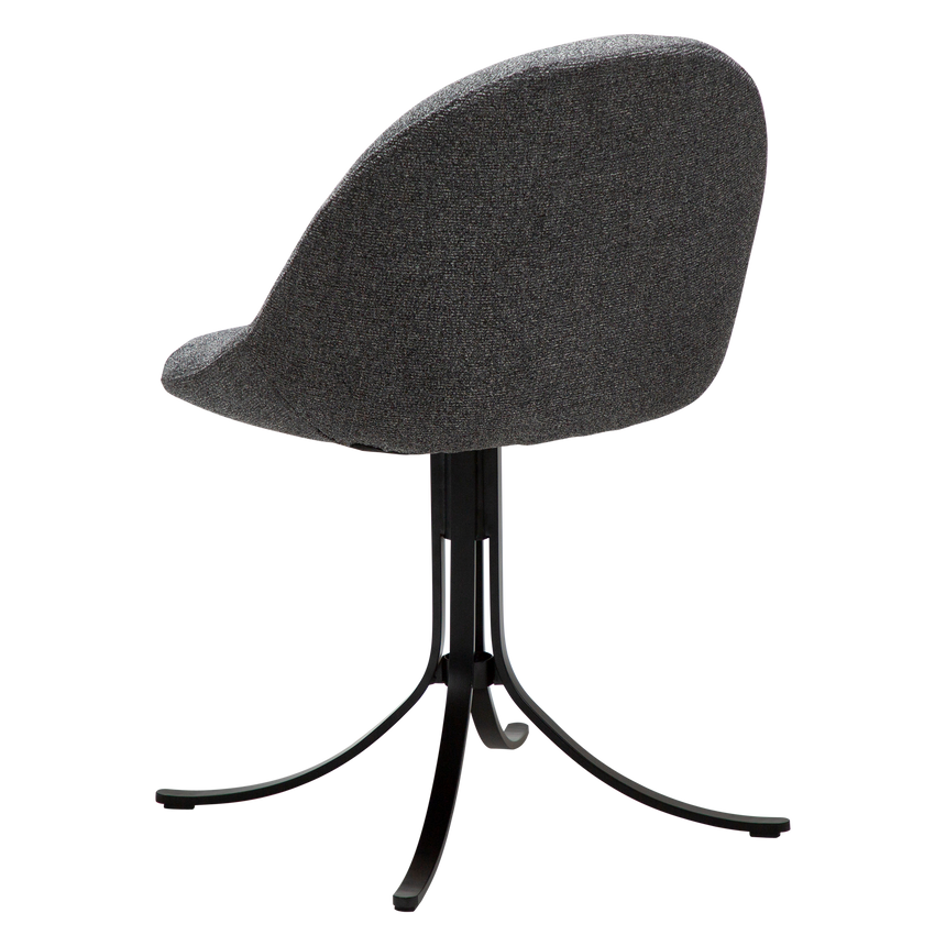 Dolo bouclé swivel chair