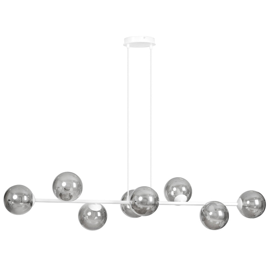 Rossi 8 WH fém függőlámpa