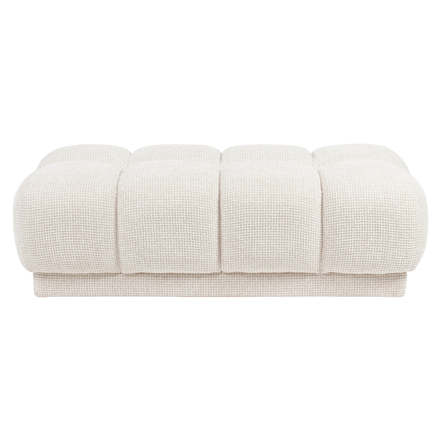 Noah puff és lábtartó – Kockás szövésű kárpitozással