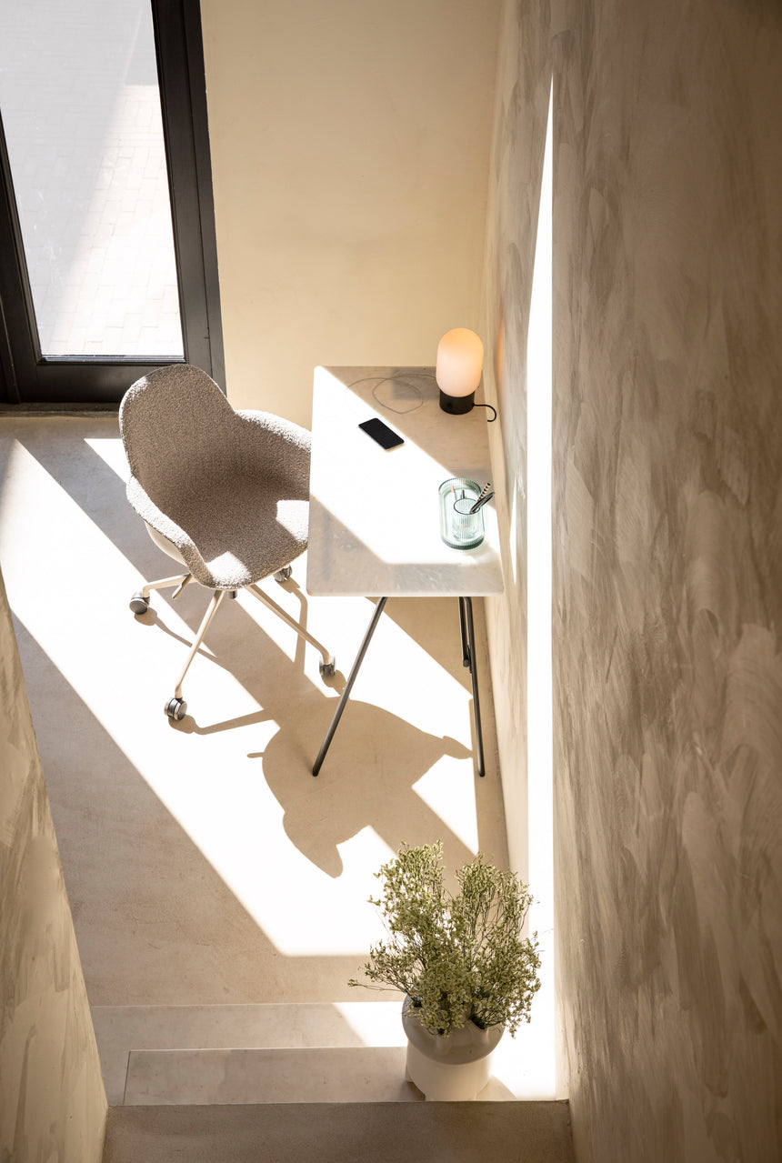 Albert Kuip karfás szövet gurulós szék