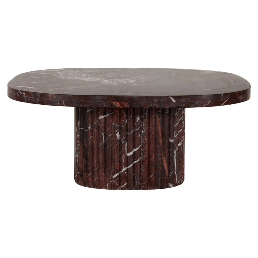 Orchid dohányzóasztal – Levanto márvány és vas kombinációjával