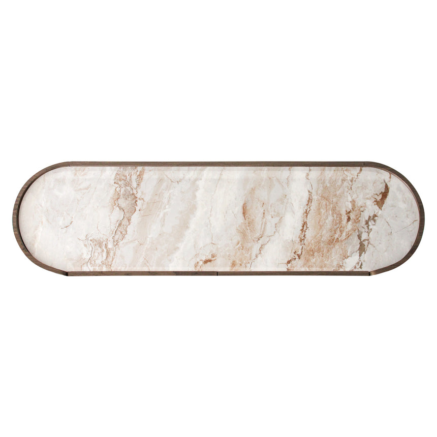 Callahan komód – Barna, 2 ajtós kivitel