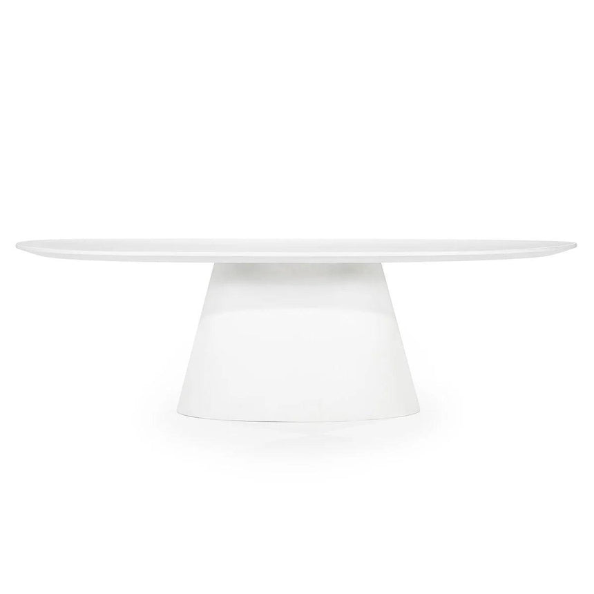 Elin PP ovális étkezőasztal 250x110 - Dutch Home