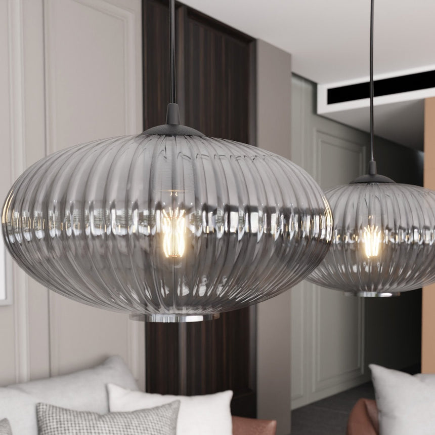 Coco 3 BL üveg függőlámpa