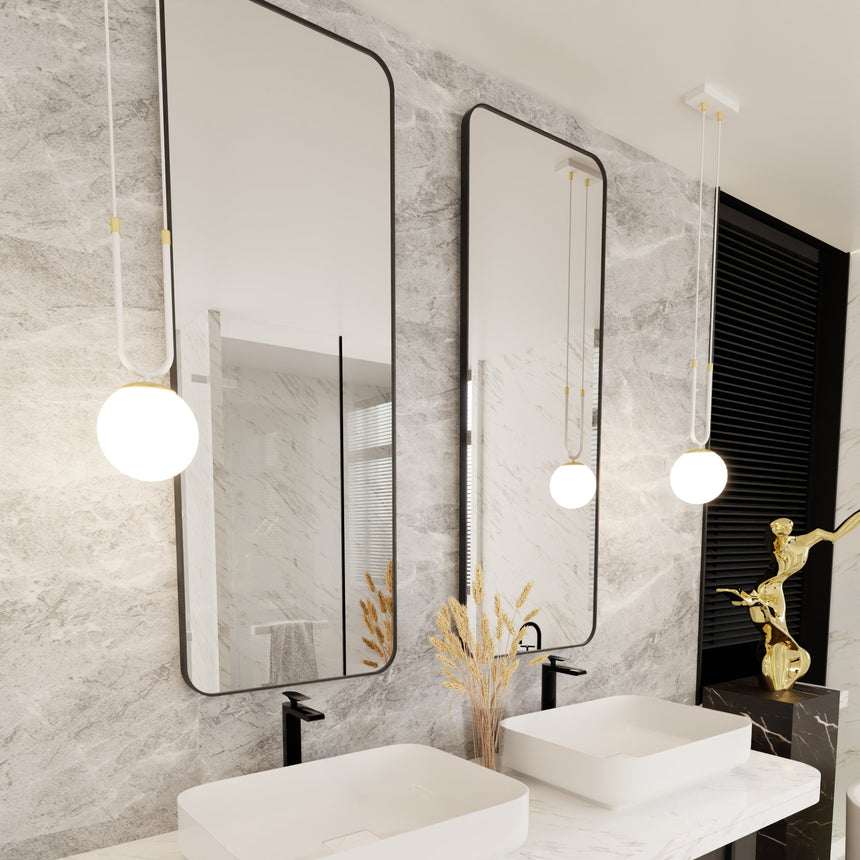 Glam 1 WH fém függőlámpa