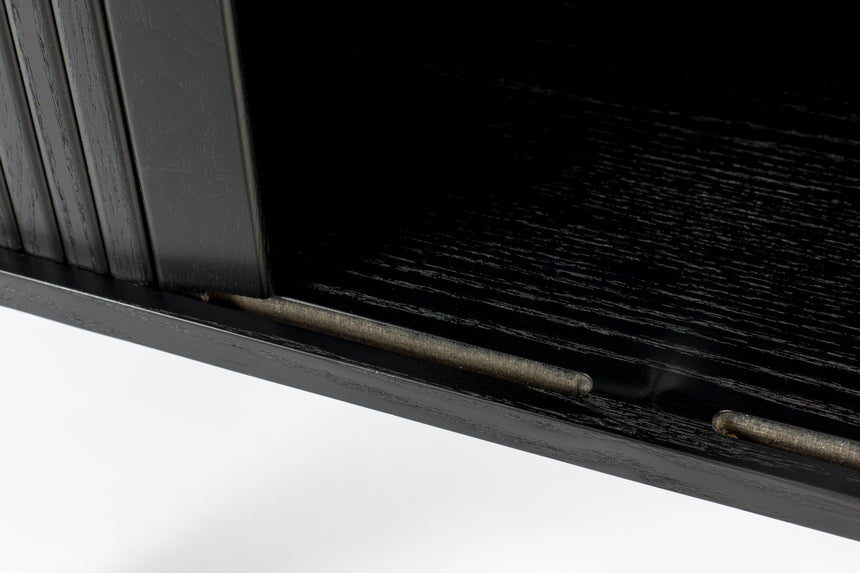 Barbier 2-door wooden cabinet