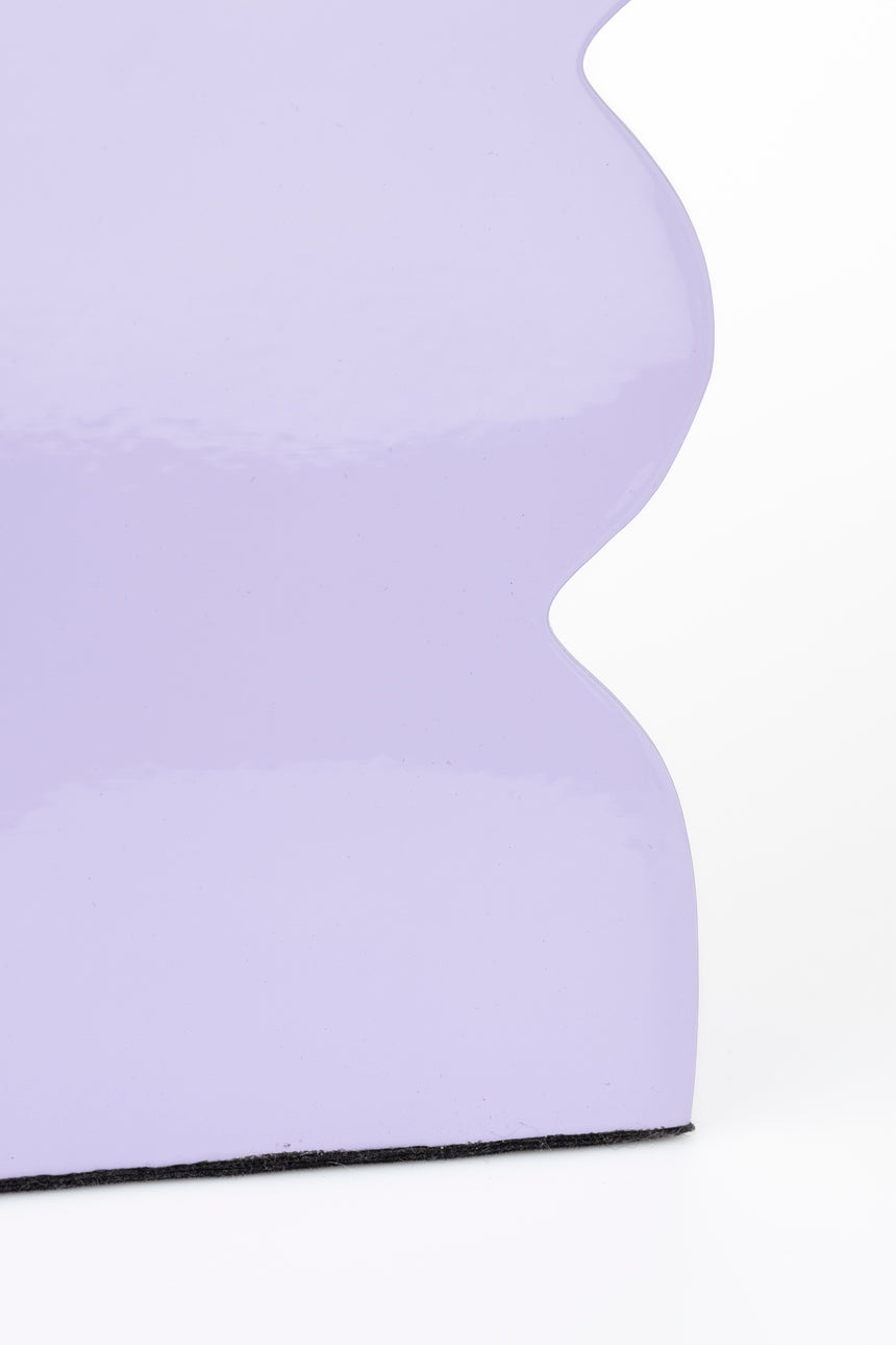 Curves fém váza nagy