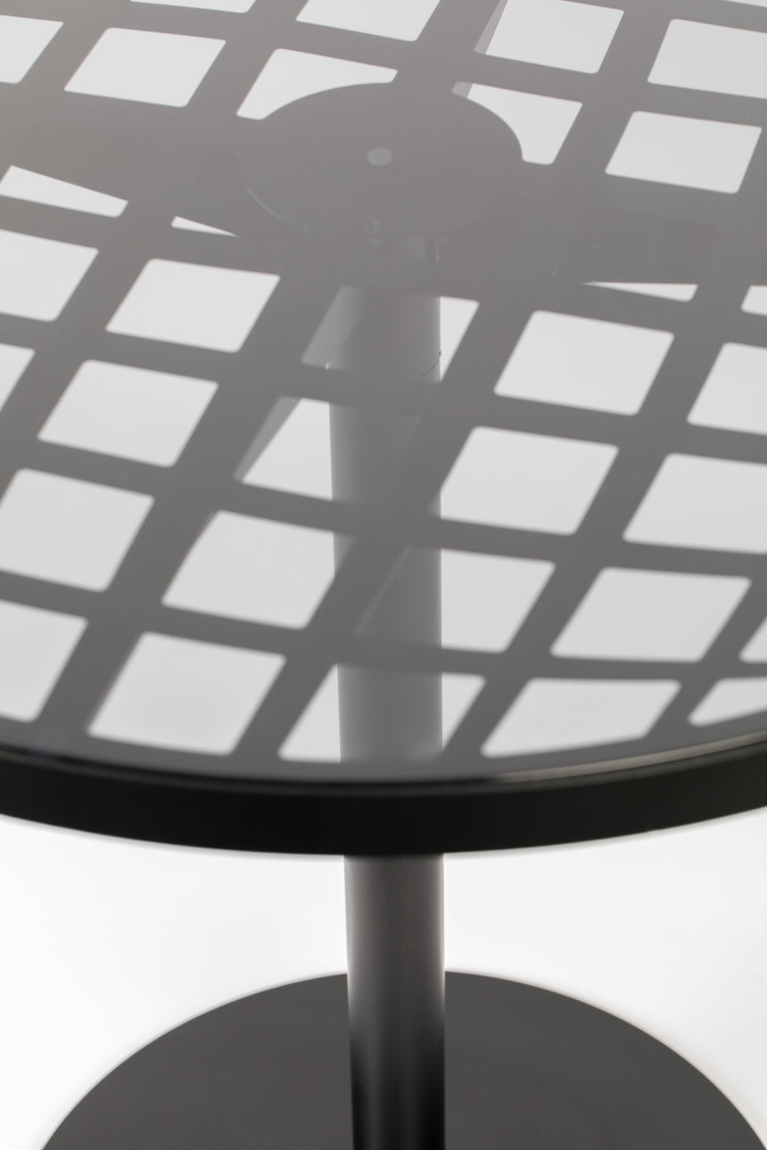 Albert glass bistro table