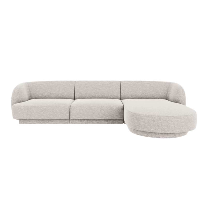 Miley jobbos zsenília sarokkanapé 255x156