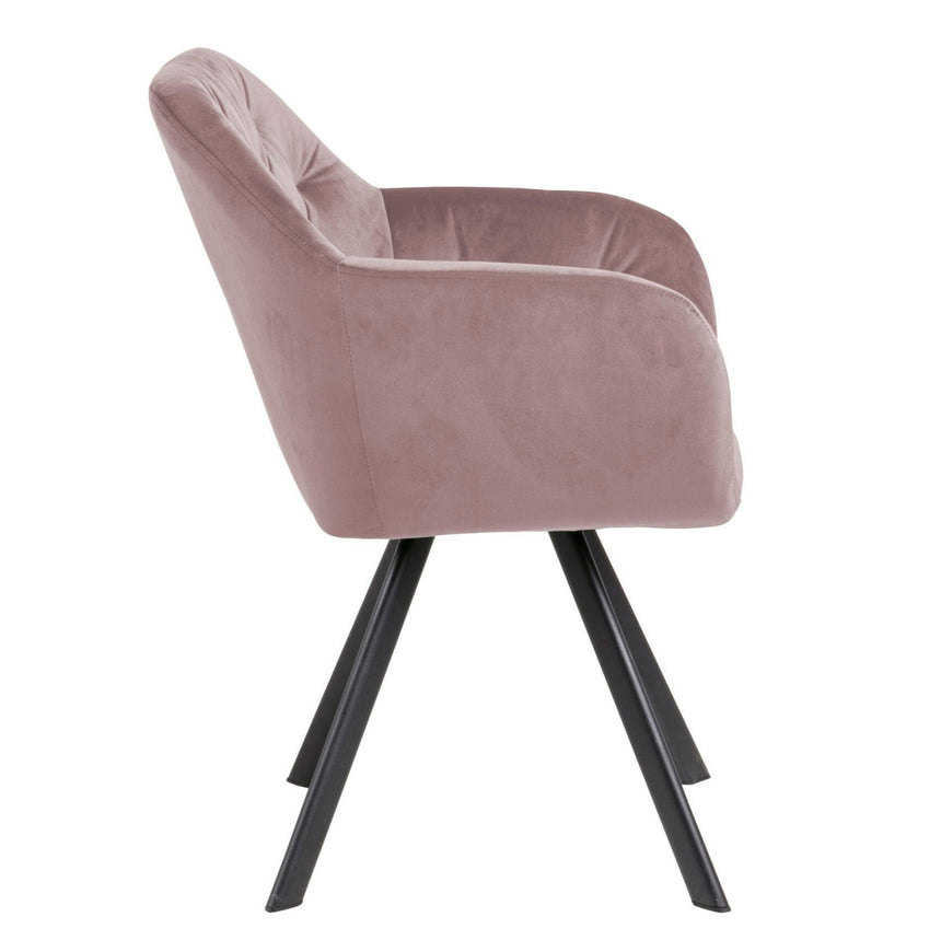 Lola bársony szék auto-return mechanikával-13