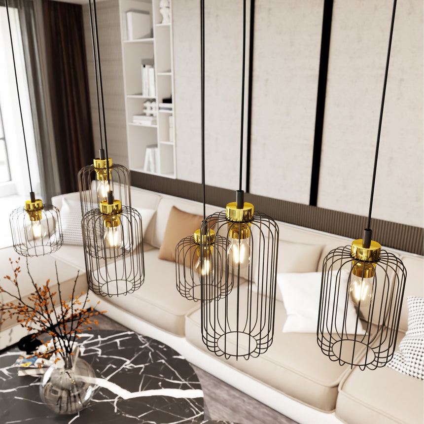 Vander 6 fém függőlámpa