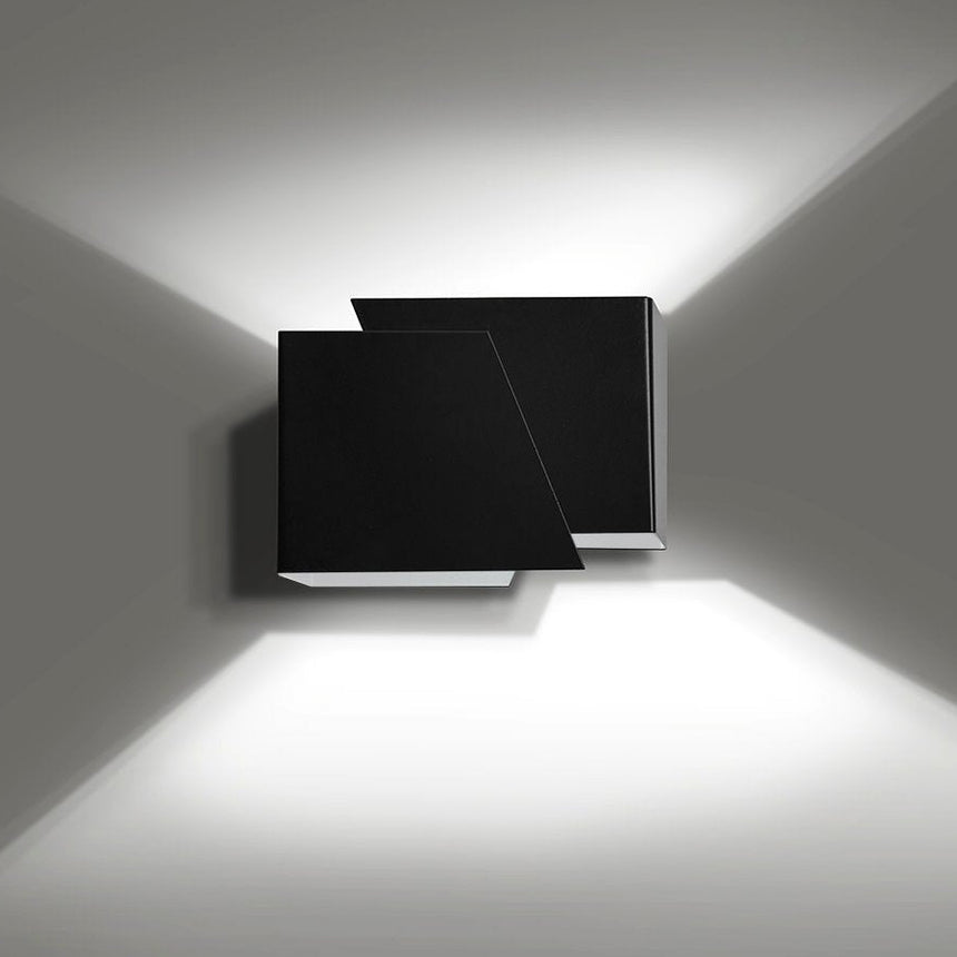 Frost fém falilámpa