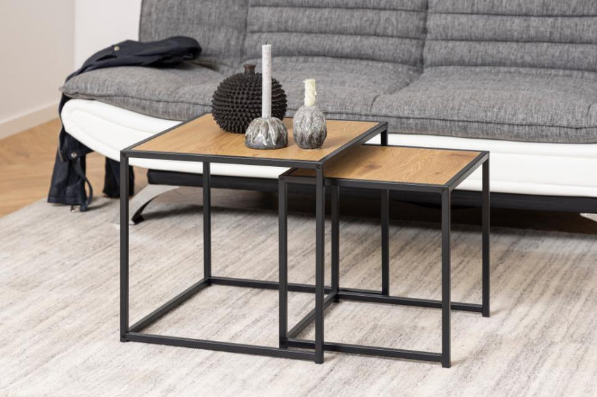 Seaford wooden coffee table set