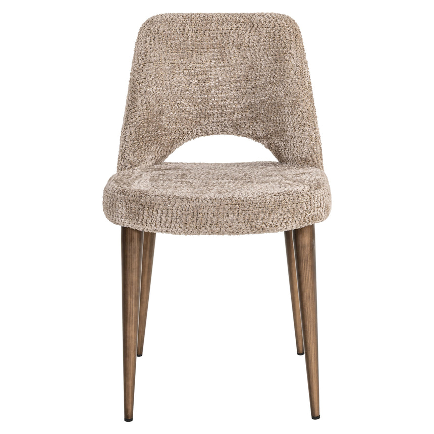 Delphine fabric low bar stool