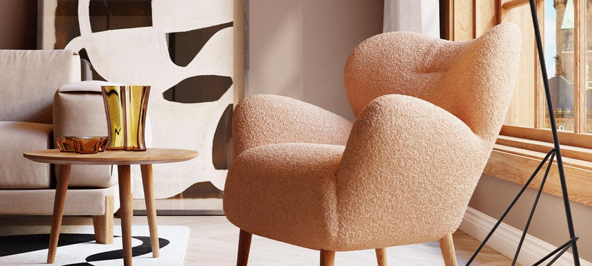 Fluffy armchair