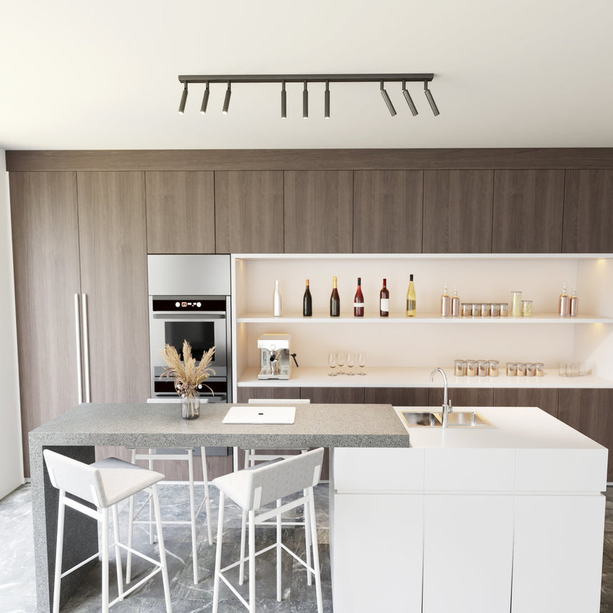 Ivi 9 fém mennyezeti lámpa