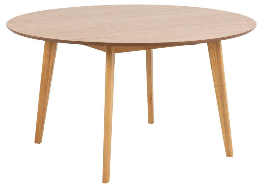 Roxby wooden dining table Ø140