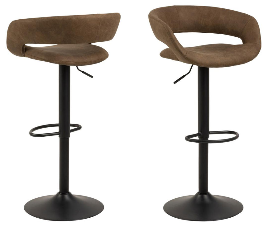 Grace fabric bar stool